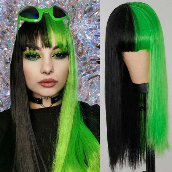 Green wig dye hot sale